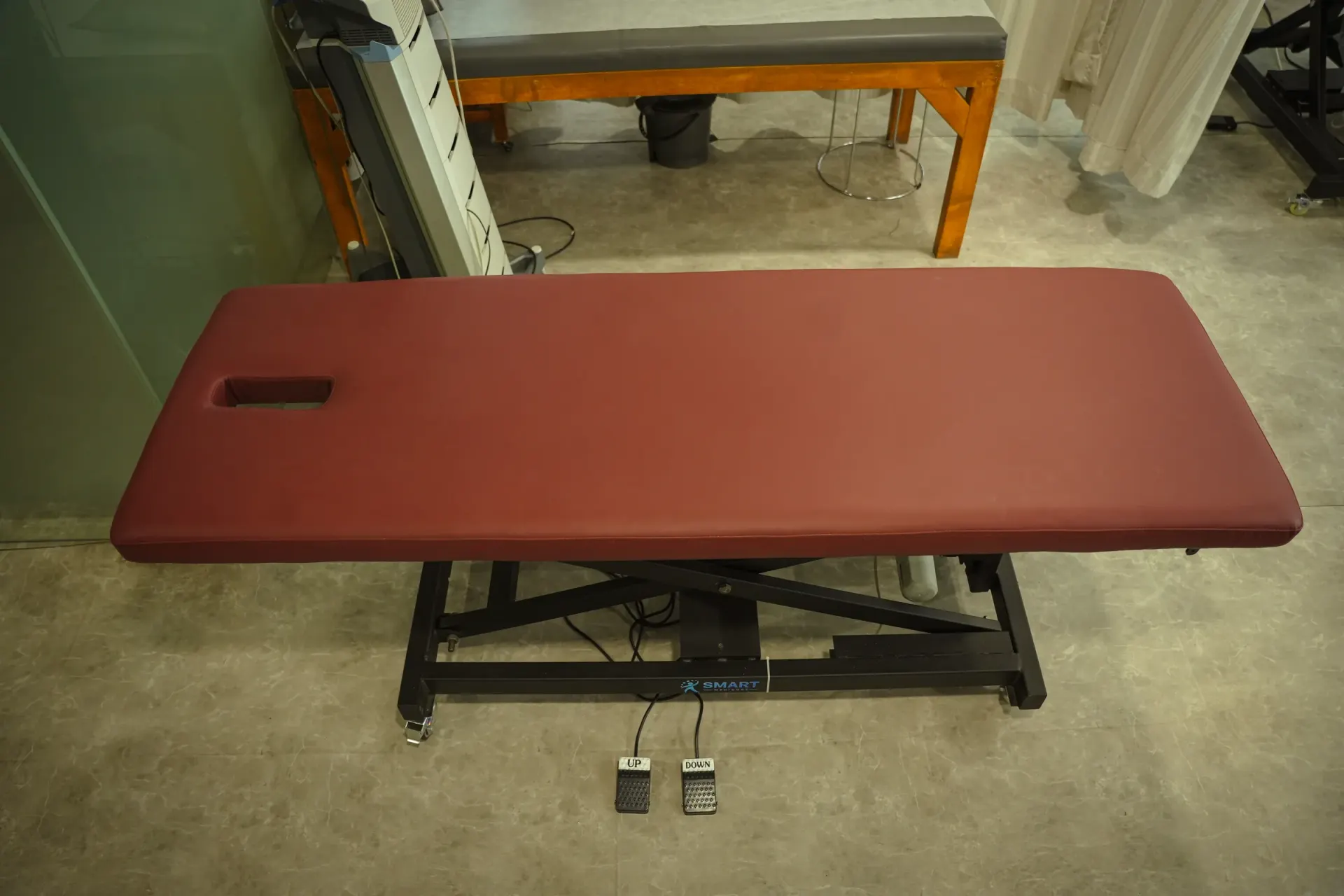 Electrical Height Adjustable Flat Multipurpose Treatment Table — Smart Medicure